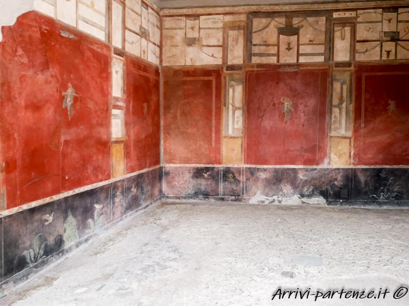 Pareti della Casa del Larario, Pompei