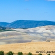 Panorama bucolico nei pressi di Setenil de las Bodegas in Andalusia, Spagna