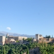 Vista dell'Alhambra di Granada in Andalusia, Spagna