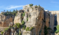 Vista di Ronda in Andalusia, Spagna