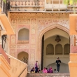 Amber Fort nei pressi di Jaipur, in Rajasthan, India