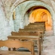 Piano inferiore nella Chiesa di Santa Maria della Rocca, Offida