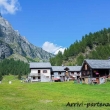 Abitazioni a Crampiolo presso l'Alpe Devero, Piemonte