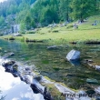 Lago delle Streghe a Crampiolo presso l'Alpe Devero, Piemonte