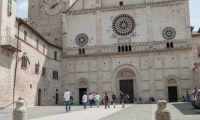 Facciata della Cattedrale di San Rufino, Assisi
