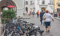 Biciclette nel centro storico, Bolzano