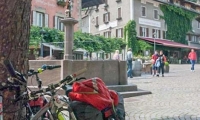 Biciclette nel centro storico, Chiusa