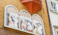 Dipinto nel centro storico, Bolzano