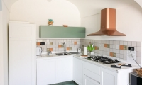 Cucina della Casa Vacanze Dame a Pogerola frazione di Amalfi, Costiera Amalfitana