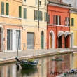 Case e canale di Comacchio, Emilia Romagna