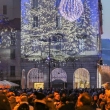 Luci natalizie in Piazza Duomo, Como