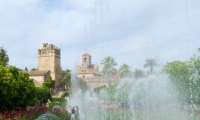 Alcázar de los Reyes Cristianos di Cordova in Andalusia, Spagna