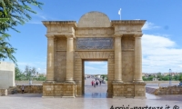 Porta romana di Cordova in Andalusia, Spagna