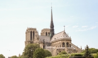 Esterno di Notre Dame, Parigi