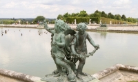 Statua nei giardini di Versailles