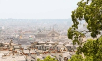 Vista su Parigi da Montmartre