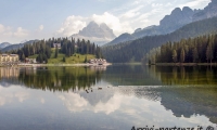 Vista presso il lago di Misurina, Alto Adige