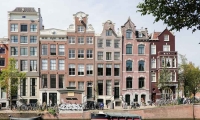 Facciate di abitazioni ad Amsterdam, Olanda