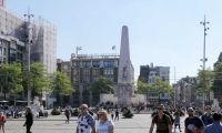 Monumento ai Caduti Piazza Dam ad Amsterdam, Olanda