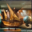 Modello di Caravella all'interno del Museo del Mare Galata, Genova