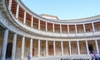 Alhambra Circular Arena di Granada in Andalusia, Spagna
