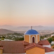 Panorama al tramonto di Kos, Grecia