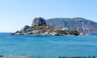 Isolotto lungo la costa di Kos, Grecia