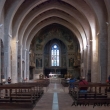 Interni della Cattedrale dei Santi Mariano e Giacomo a Gubbio , Umbria