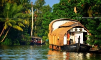 Casa galleggiante, Kerala backwaters