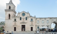 Vista esterna della Chiesa di San Pietro Caveoso, Matera
