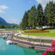Ponte fiorito nei pressi del lago di Molveno, Trentino - Alto Adige