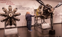 Motori di aeroplani al Museo dell'Alfa Romeo, Arese
