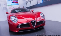 Parte anteriore della 8C al Museo dell'Alfa Romeo, Arese