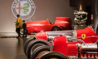 Serie di automobili d'epoca al Museo dell'Alfa Romeo, Arese