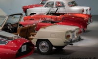 Serie di automobili d'epoca al Museo dell'Alfa Romeo, Arese