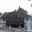 Pagoda in teak, Mandalay