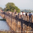 Ponte di legno di Amarapura, Myanmar