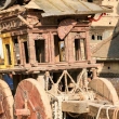 Carro presso il tempio Nyatapola, Bhaktapur