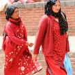 Locali a Donna a Katmandu, Nepal