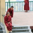 Monaci buddhisti presso il Monastero di Kopan, Nepal