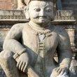 Statua presso il tempio Nyatapola, Bhaktapur