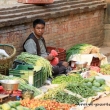 Vendita di frutta e verdura a Bhaktapur, Nepal