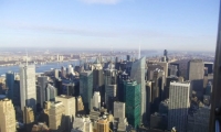 Vista di New York dall'Empire state Building