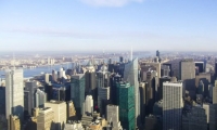 Vista di New York dall'Empire state Building