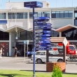 Presso l'aeroporto di Christchurch, Nuova Zelanda