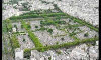 Vista del cimitero di Parigi dalla Torre Montparnasse