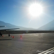 Presso l'aeroporto di Arequipa, Perù