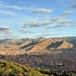 Vista di Cuzco da Sacsayhuaman, Perù