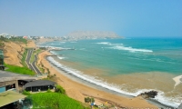 Spiaggia a Lima, Perù