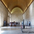 Interno del Palazzo dei Papi di Avignone in Provenza, Francia